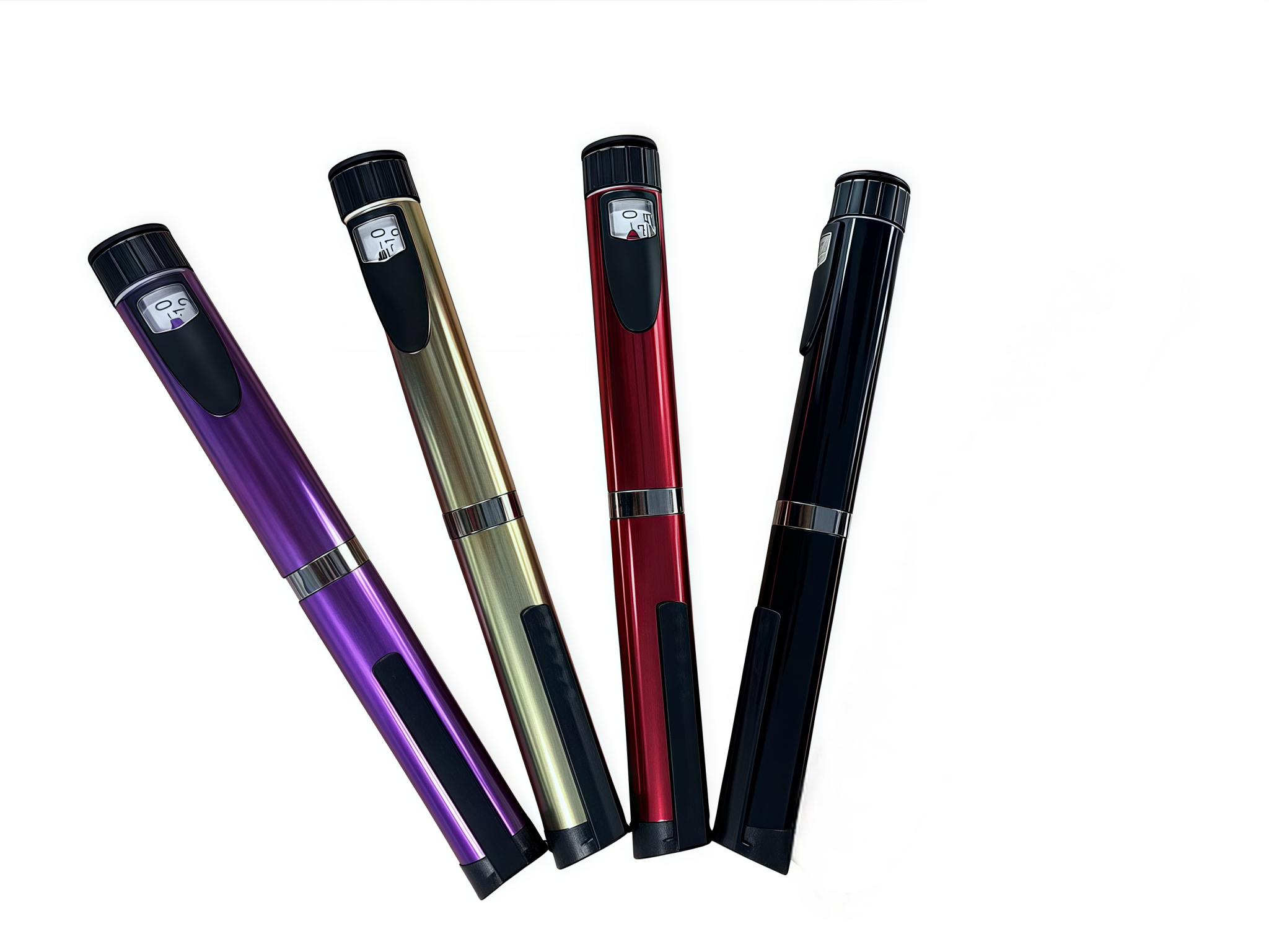 Metallic reusable pen injector product lineup